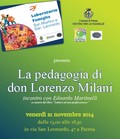 La pedagogia di don Lorenzo Milani - incontro con Edoardo Martinelli 